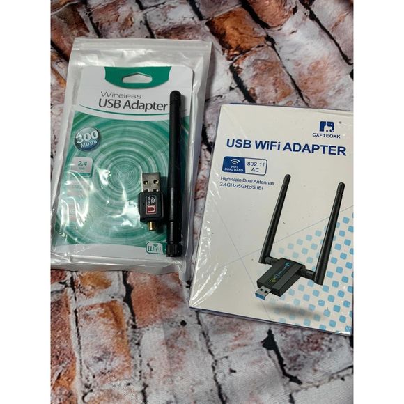 Lot of USB Adapters for Computer Netgear Wireless 2.0 Adapter PLus More - Picture 4 of 5